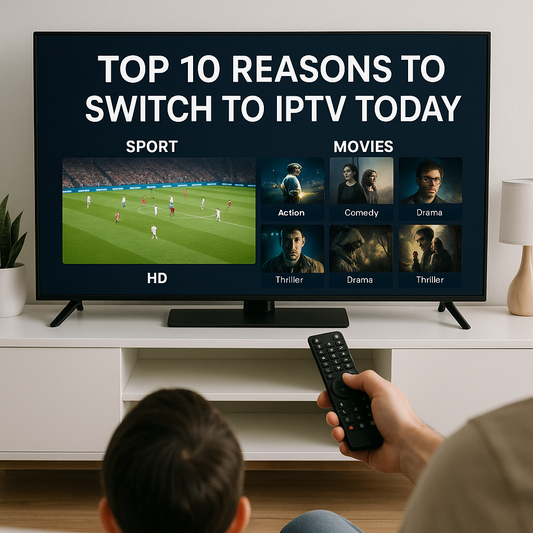 Still using cable TV in 2025? Here are 10 powerful reasons to switch to IPTV with IPTV Smarters Pro and enjoy flexible, high-quality, on-demand streaming today.